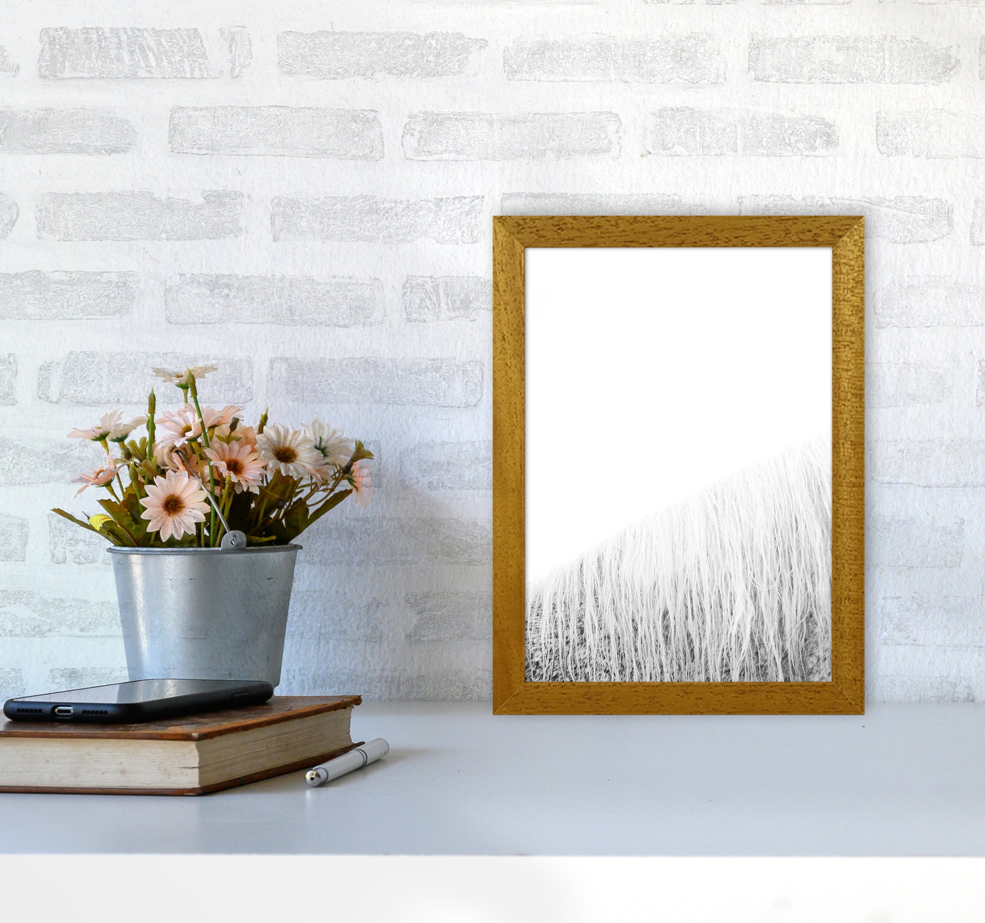 White Horse I Photography Print by Victoria Frost A4 Print Only