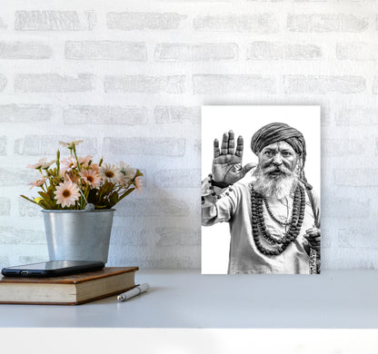 Portrait II Photography Print by Victoria Frost A4 Black Frame