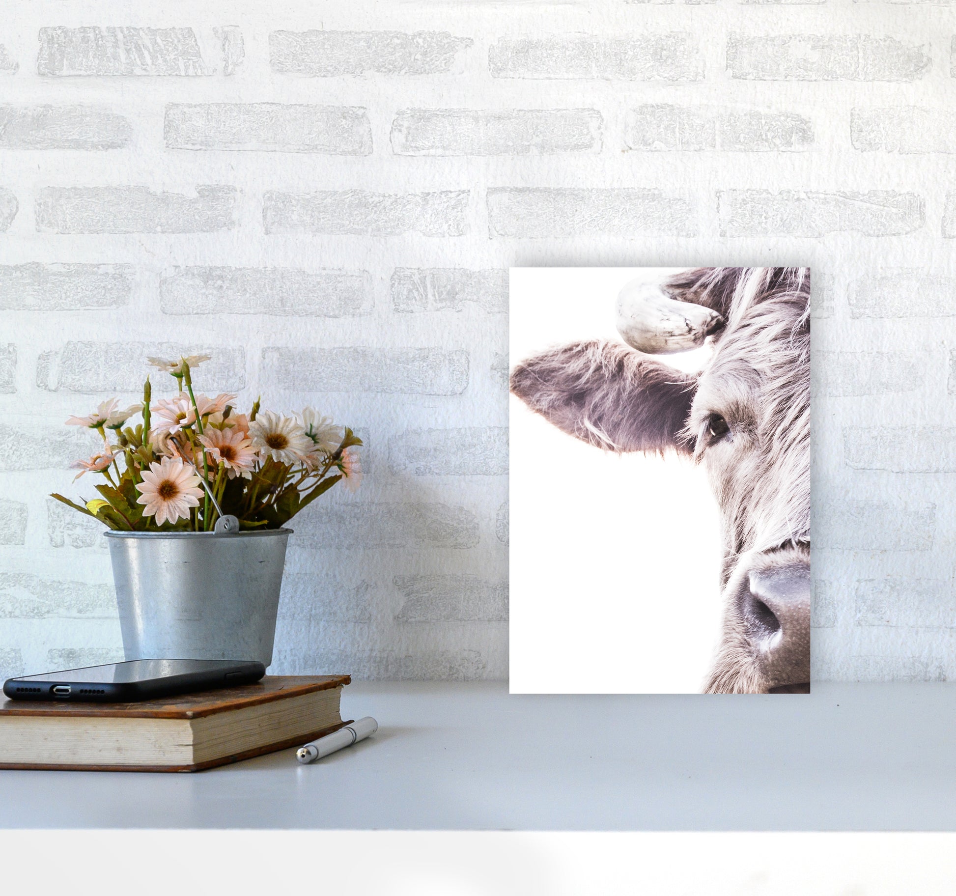 Highlander II Photography Print by Victoria Frost A4 Black Frame