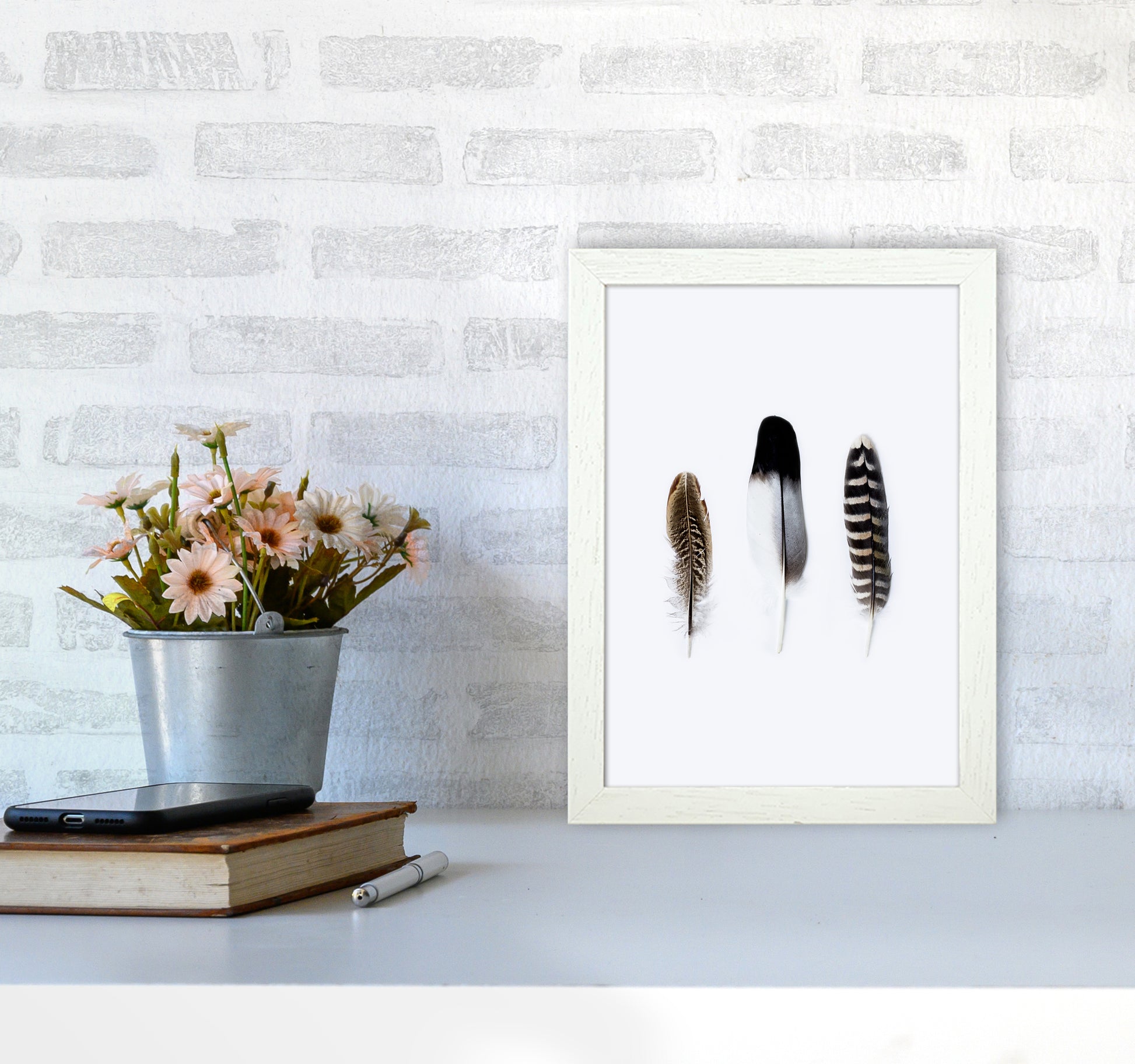 Spirits III Photography Print by Victoria Frost A4 Oak Frame