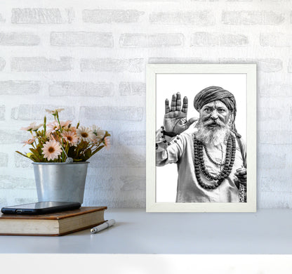 Portrait II Photography Print by Victoria Frost A4 Oak Frame