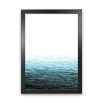 Vast Blue Ocean Photography Print by Victoria Frost Black Grain