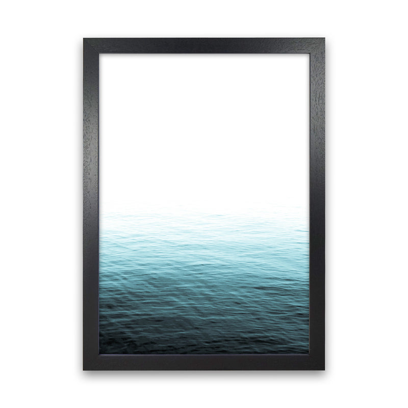 Vast Blue Ocean Photography Print by Victoria Frost Black Grain