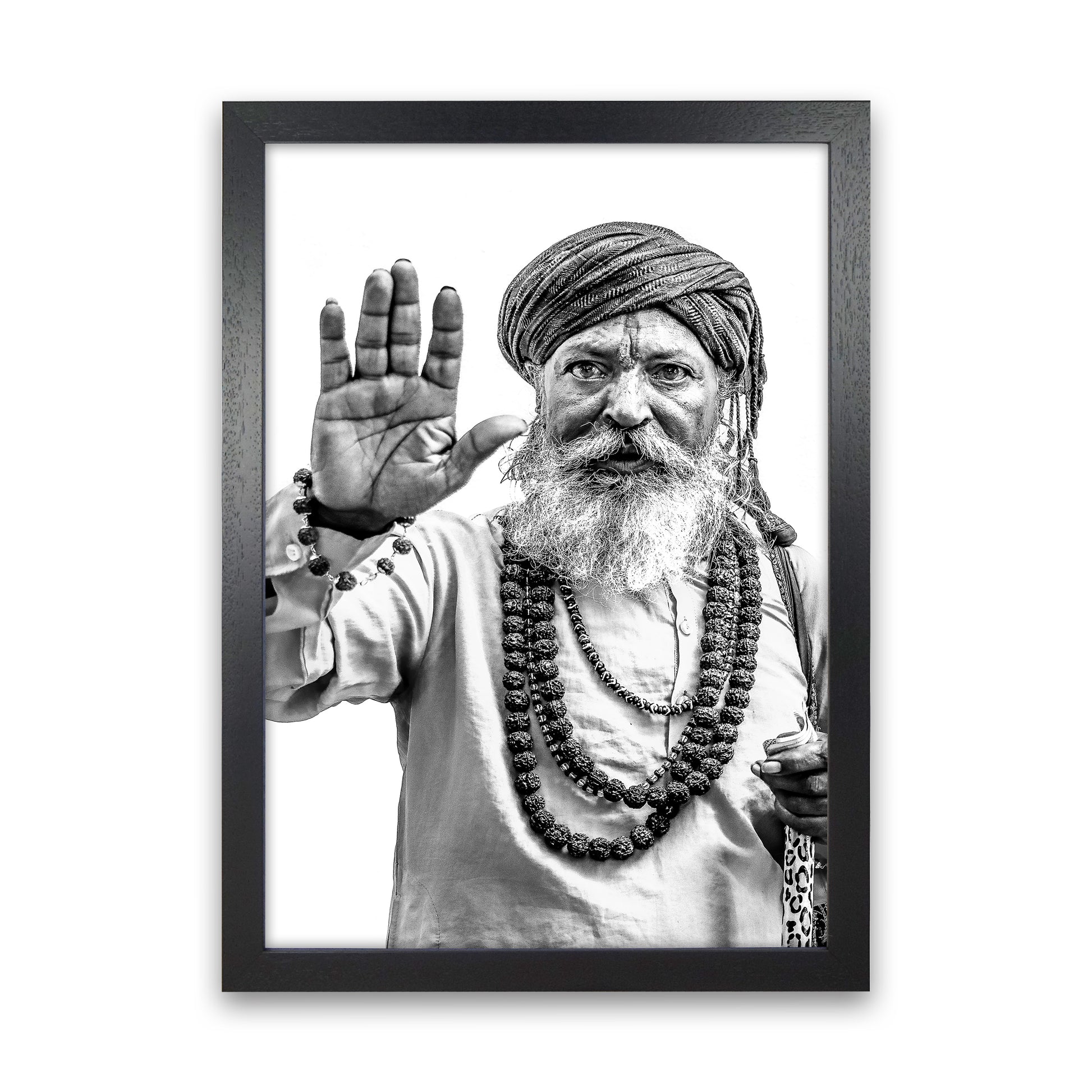 Portrait II Photography Print by Victoria Frost Black Grain