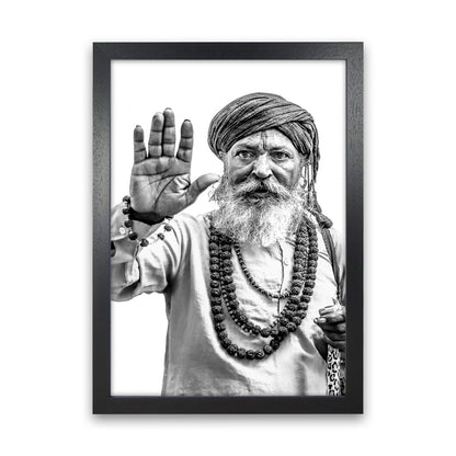 Portrait II Photography Print by Victoria Frost Black Grain