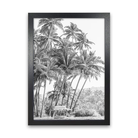 Jungle II Photography Print by Victoria Frost Black Grain