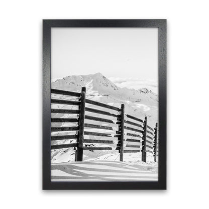 Going down the Mountain Photography Print by Victoria Frost Black Grain