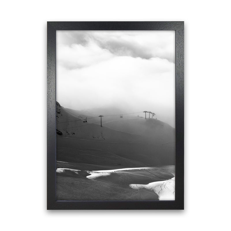 Above and beyond the Mountain Photography Print by Victoria Frost Black Grain