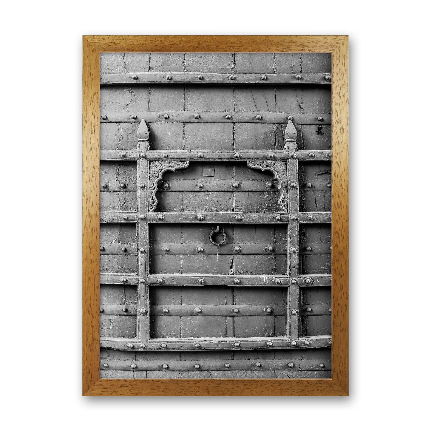 Door Photography Print by Victoria Frost Oak Grain