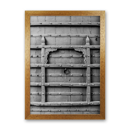 Door Photography Print by Victoria Frost Oak Grain