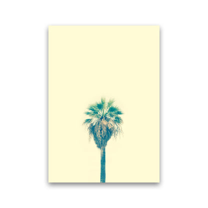 Yellow Palm Tree Photography Print by Victoria Frost Print Only