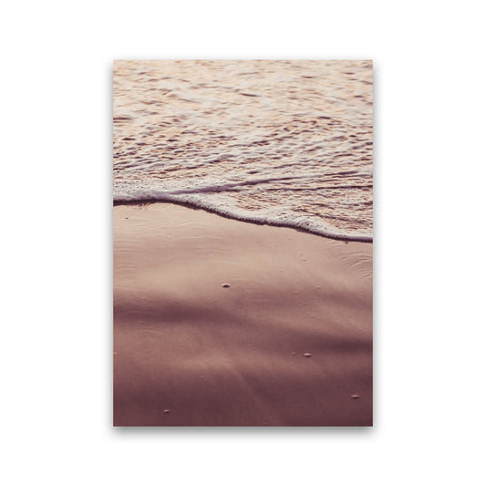 Sunset Waves Photography Print by Victoria Frost Print Only