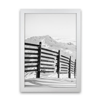 Going down the Mountain Photography Print by Victoria Frost White Grain