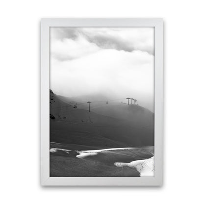 Above and beyond the Mountain Photography Print by Victoria Frost White Grain