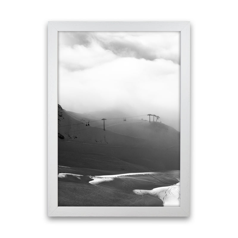 Above and beyond the Mountain Photography Print by Victoria Frost White Grain