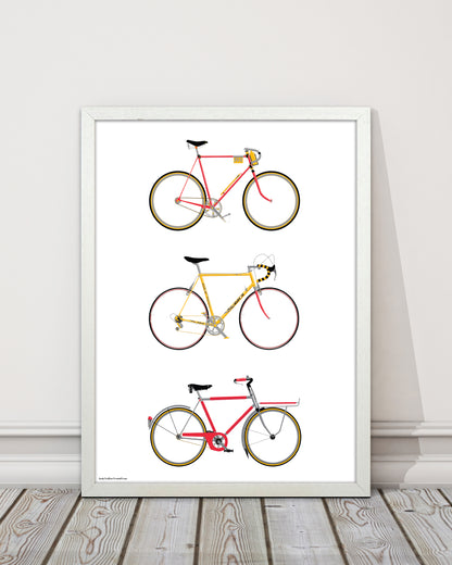 Three Bikes by Wyatt9