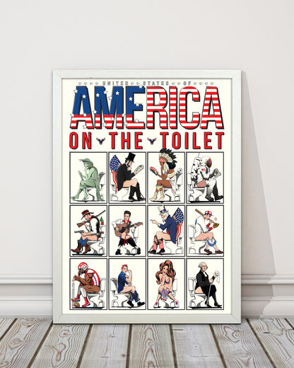 America on the Toilet by Wyatt9