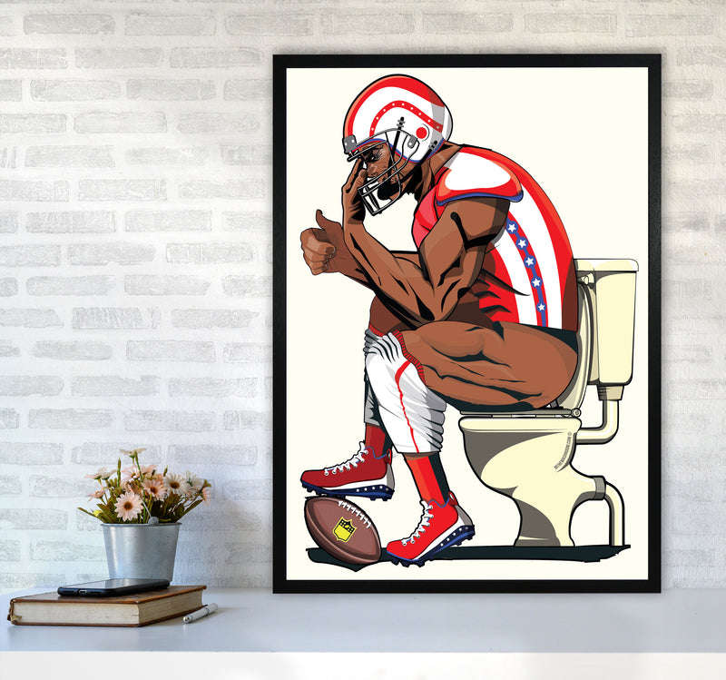 American Football by Wyatt9 A1 White Frame