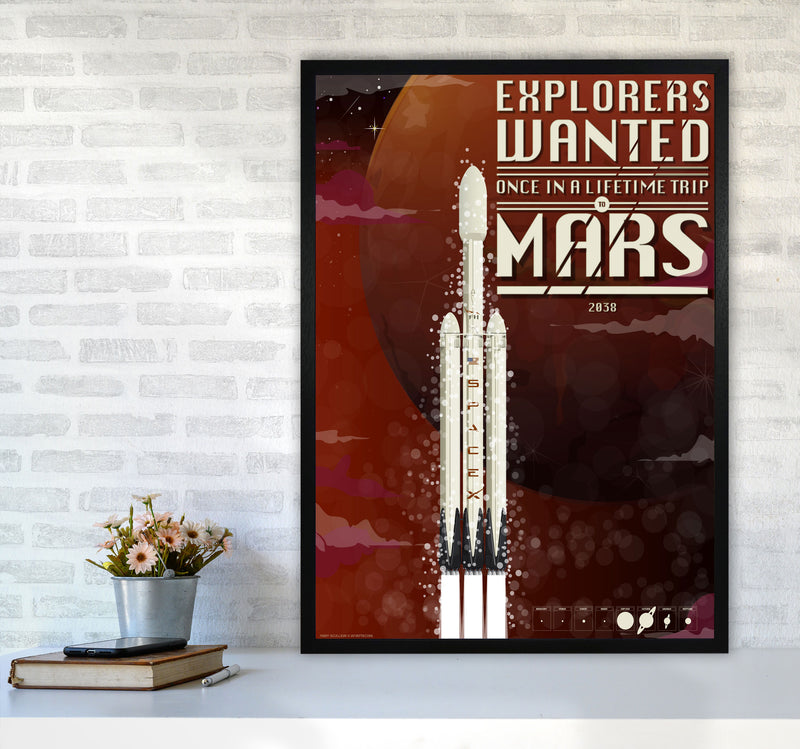 SpaceX by Wyatt9 A1 White Frame