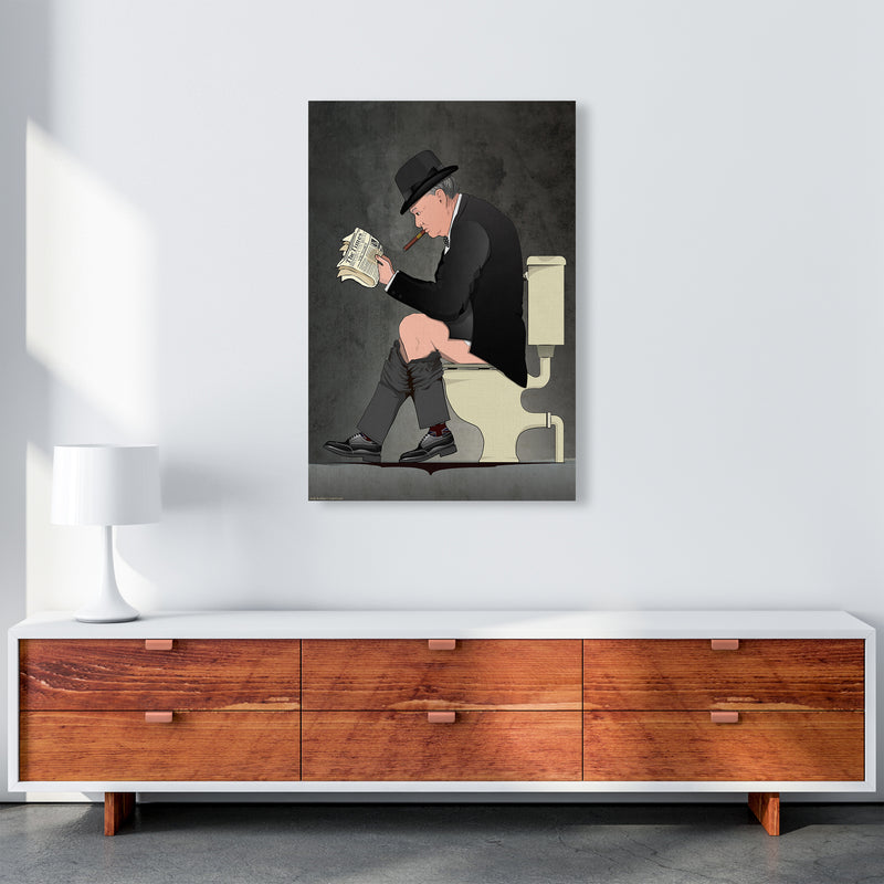 Churchill Art Print by Wyatt9 A1 Canvas