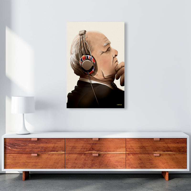 Churchill Headphones by Wyatt9 A1 Canvas
