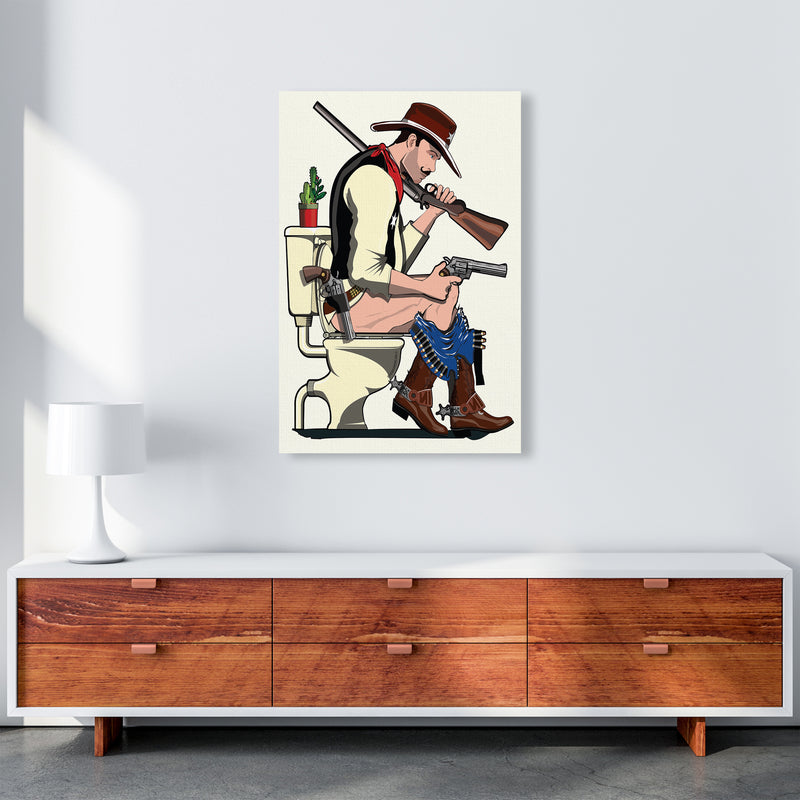 Cowboy by Wyatt9 A1 Canvas