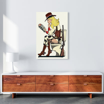 Cowgirl by Wyatt9 A1 Canvas