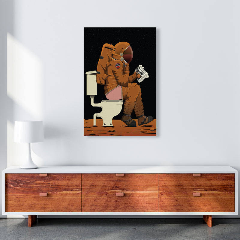 Mars on Loo by Wyatt9 A1 Canvas