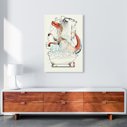Velociraptor Bathroom by Wyatt9 A1 Canvas