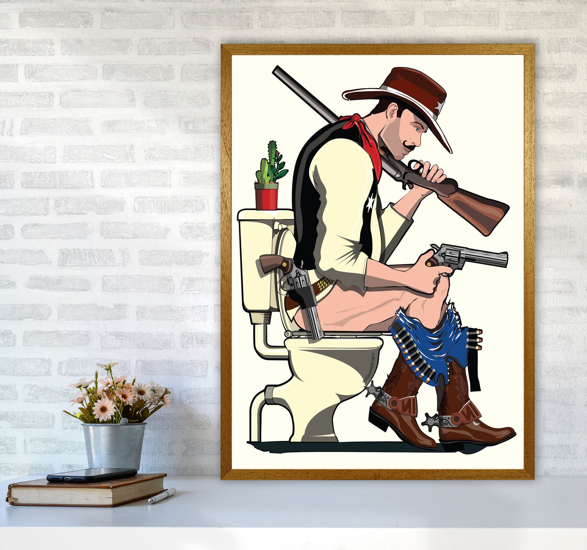 Cowboy by Wyatt9 A1 Print Only