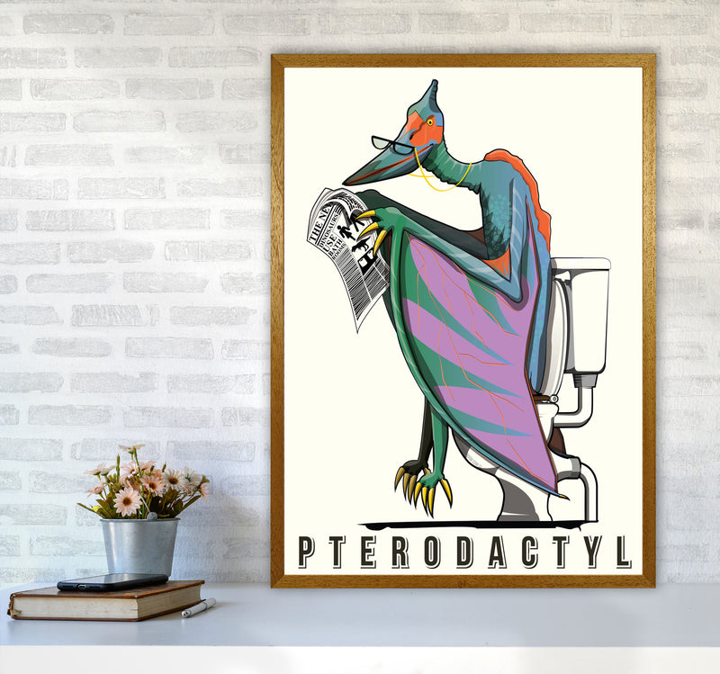Flying Dino by Wyatt9 A1 Print Only