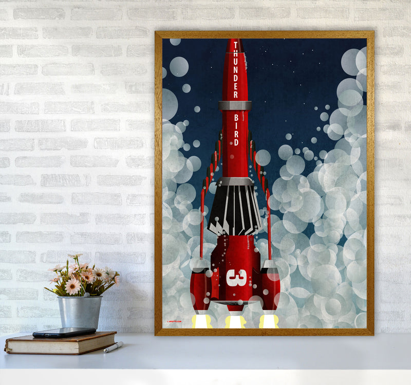 Thunderbird Three by Wyatt9 A1 Print Only