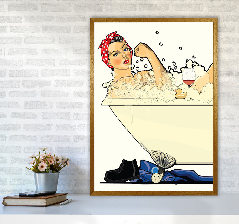 We Can Do It Bath by Wyatt9 A1 Print Only