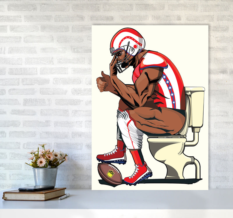 American Football by Wyatt9 A1 Black Frame
