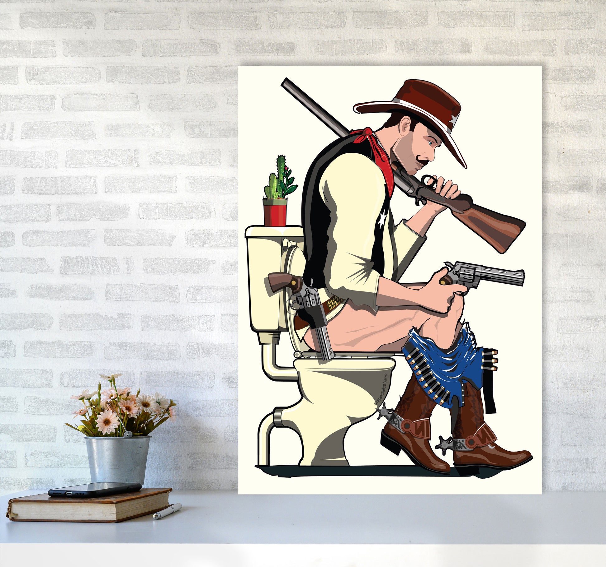 Cowboy by Wyatt9 A1 Black Frame