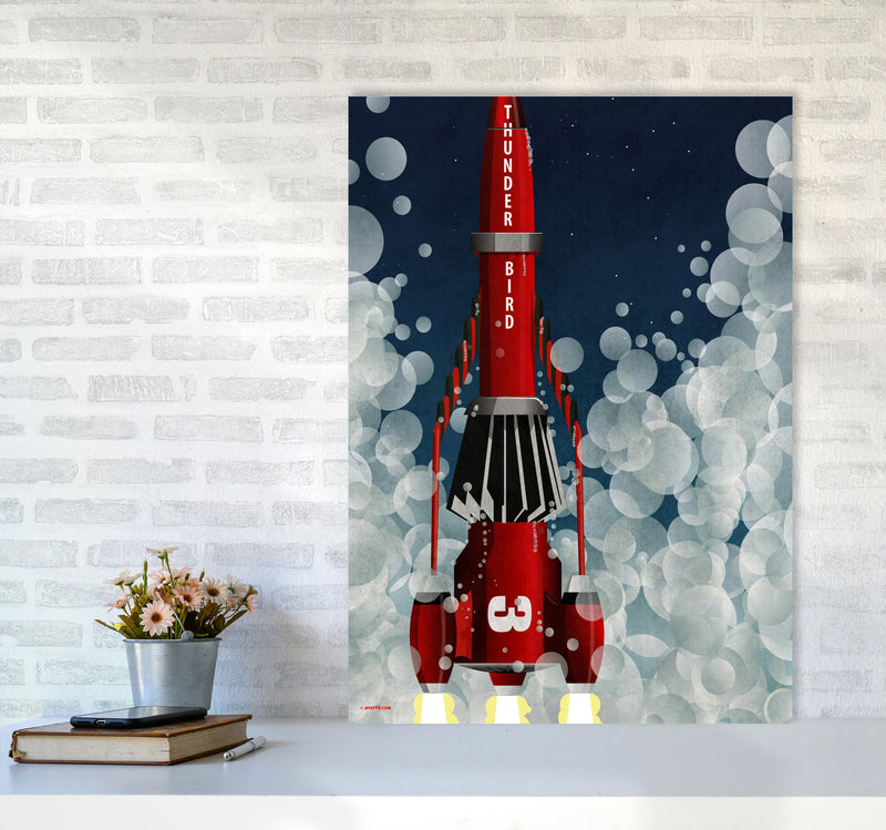 Thunderbird Three by Wyatt9 A1 Black Frame