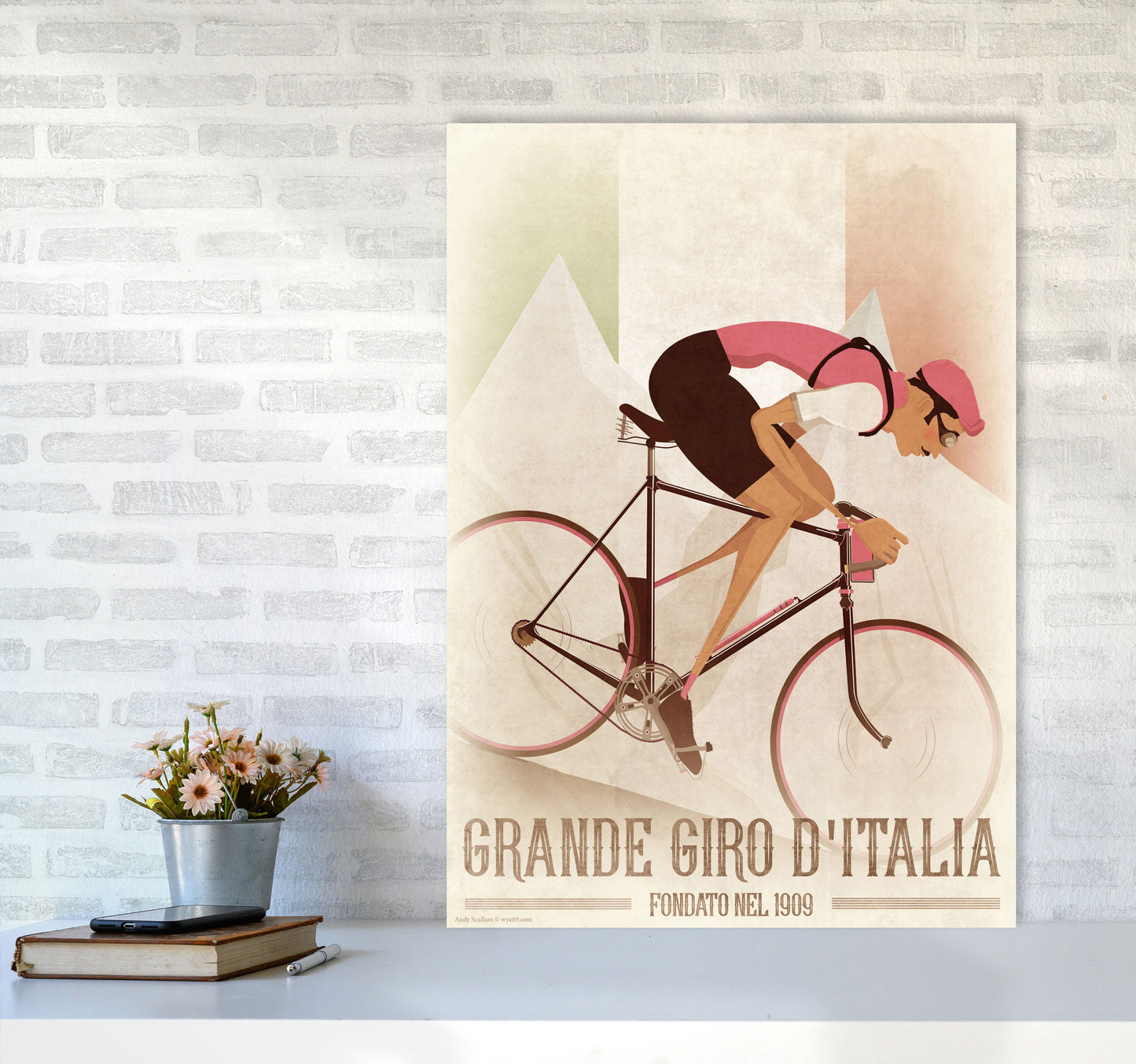 Vintage Giro by Wyatt9 A1 Black Frame