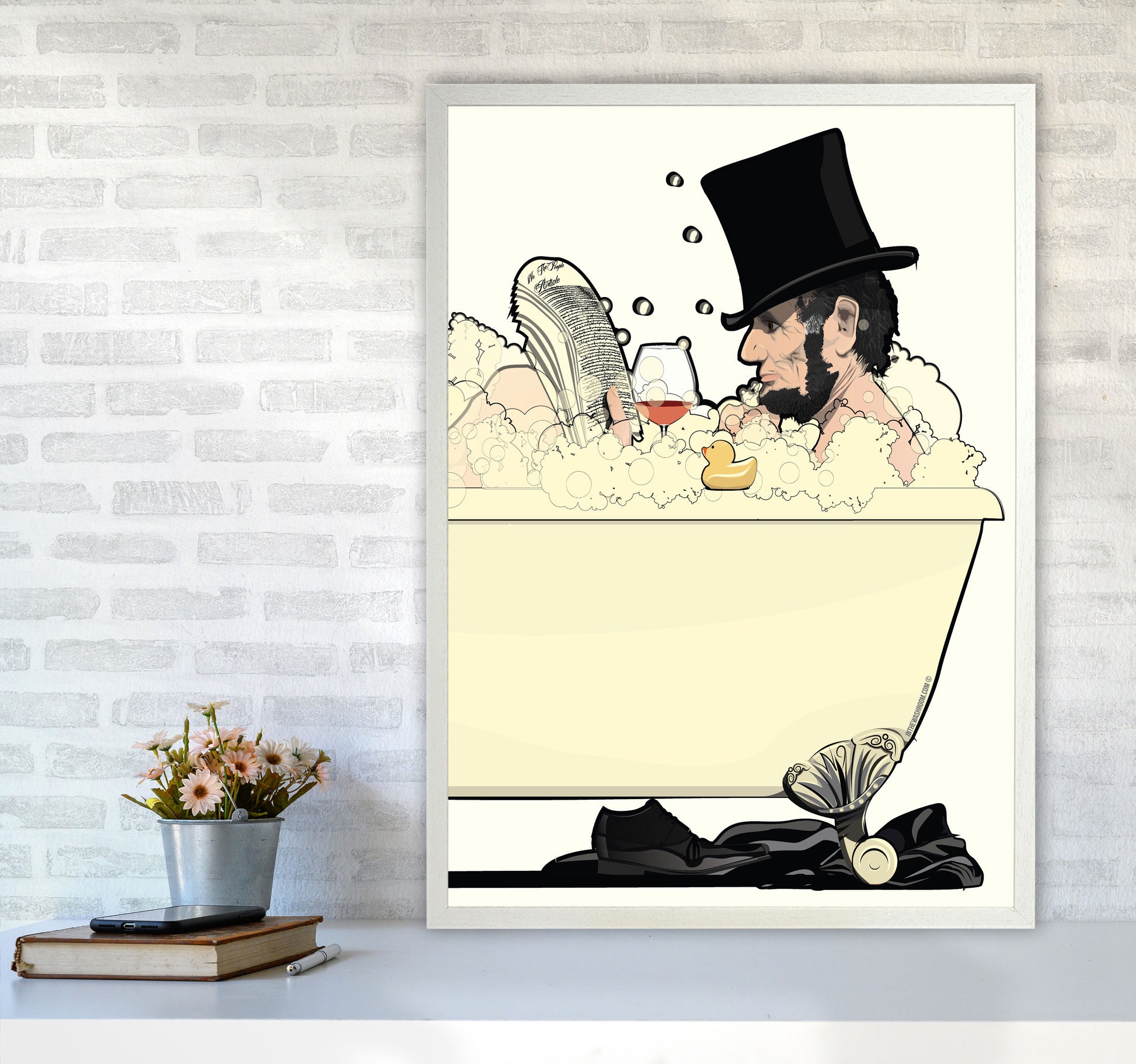 Lincoln Bath by Wyatt9 A1 Oak Frame
