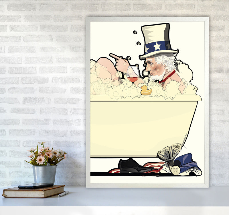 Uncle Sam Bath by Wyatt9 A1 Oak Frame
