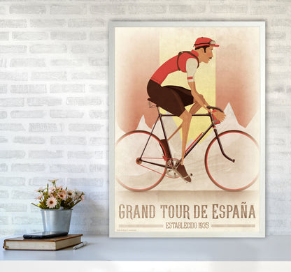Vintage Spanish Tour by Wyatt9 A1 Oak Frame