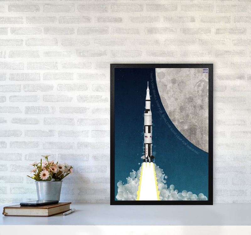 Apollo Art Print by Wyatt9 A2 White Frame