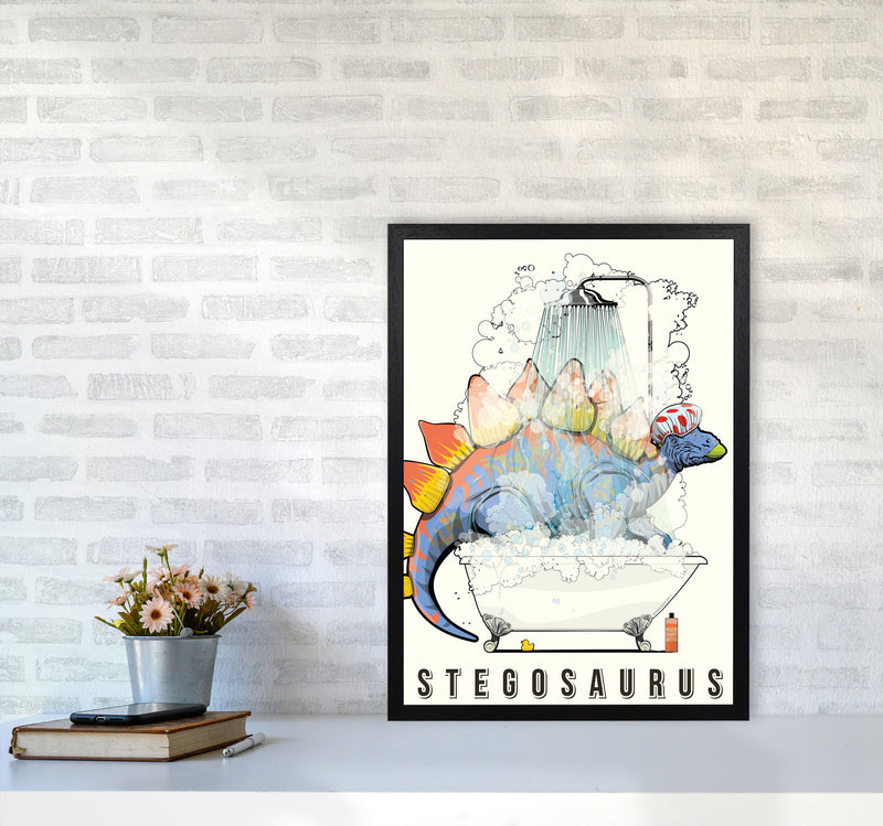 Steg Bathroom Print by Wyatt9 A2 White Frame