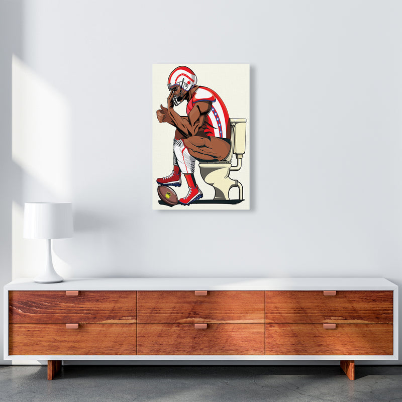 American Football by Wyatt9 A2 Canvas