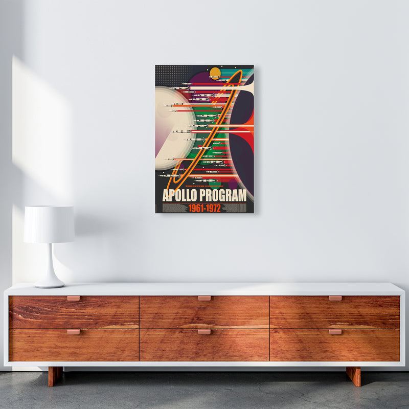 Apollo Program Art Print by Wyatt9 A2 Canvas