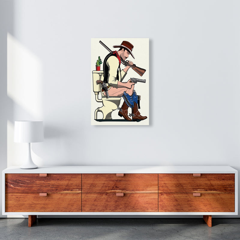 Cowboy by Wyatt9 A2 Canvas
