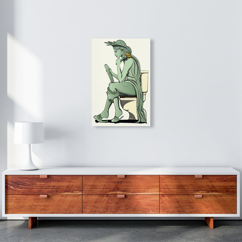 Statue of Liberty Loo by Wyatt9 A2 Canvas