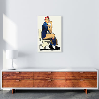 We Can Do It Loo by Wyatt9 A2 Canvas