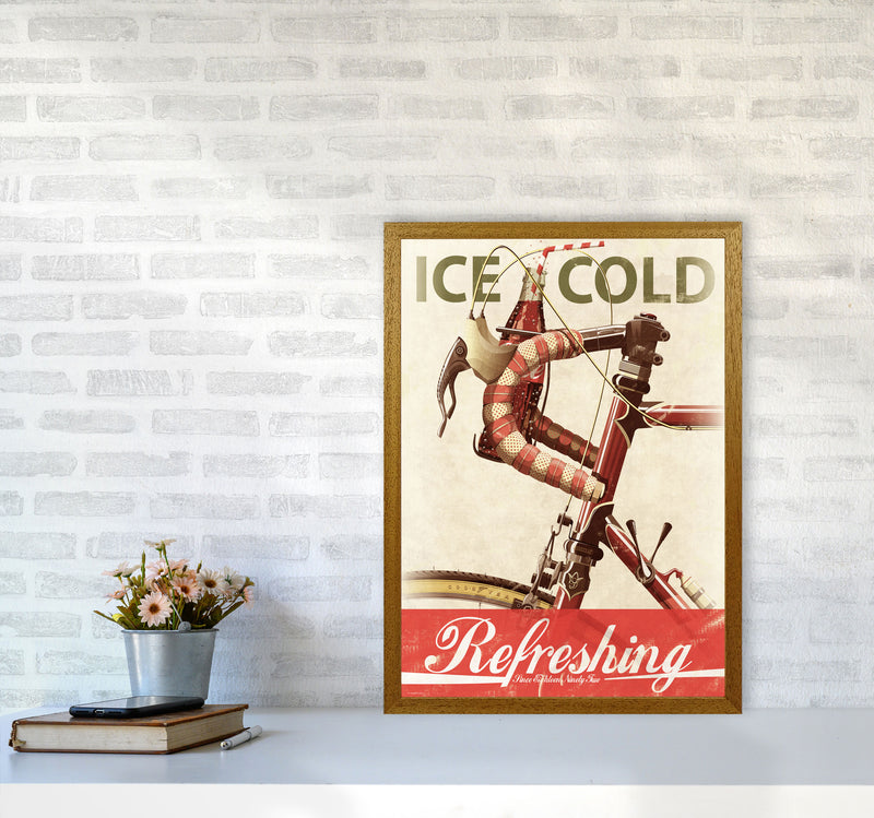 Cola Bike Cycling Art Print by Wyatt9 A2 Print Only