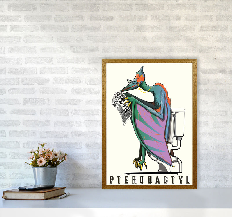 Flying Dino by Wyatt9 A2 Print Only