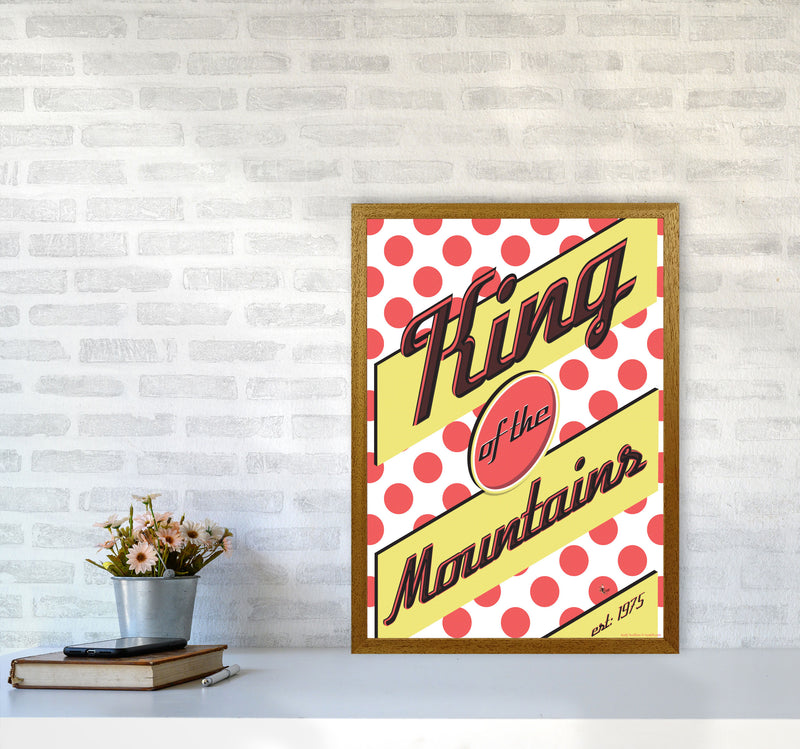 KOTM Cycling Print Red by Wyatt9 A2 Print Only